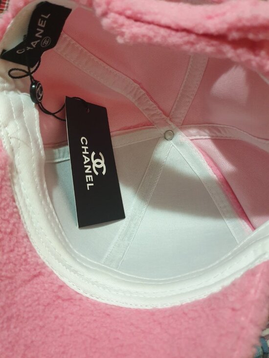 Women Pink Baseball Hat Cap CC Fashion Casual Formal Luxury Accessory Gift